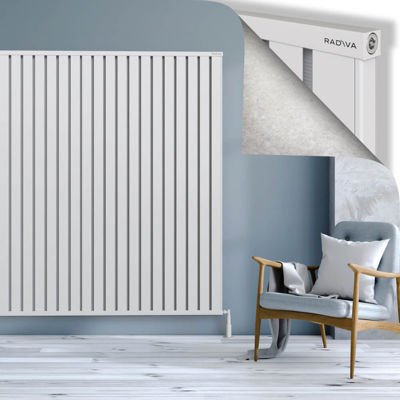 Obi Dekoratif Alüminyum Radyatör 1800x2884 Beyaz 