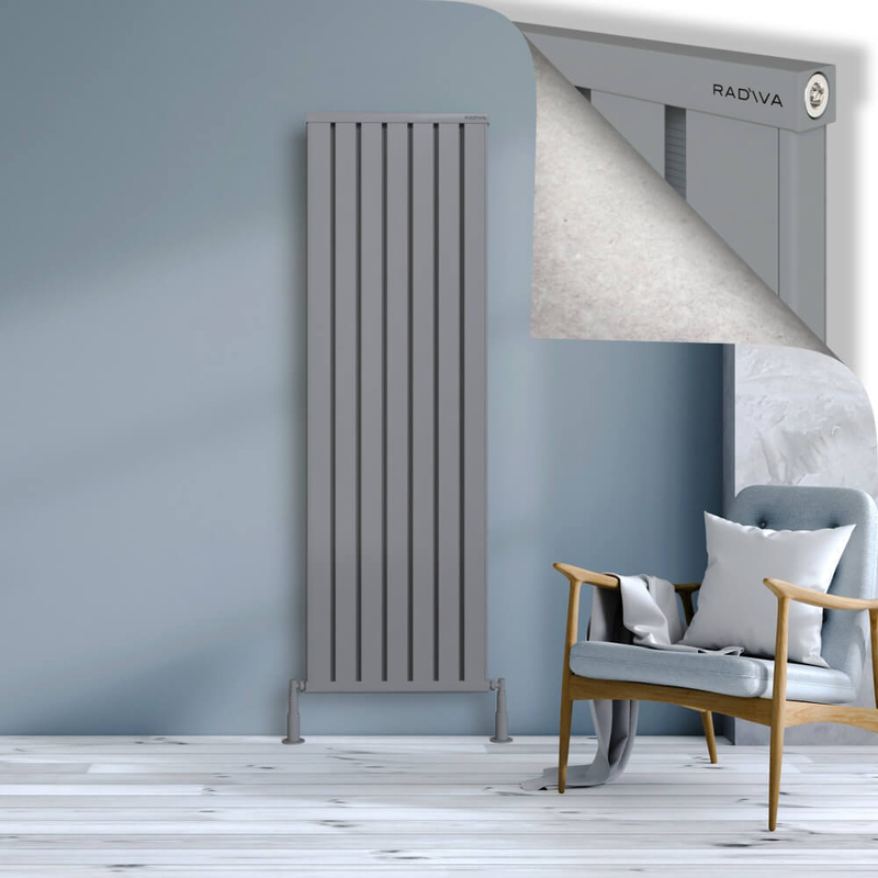 Obi Dekoratif Alüminyum Radyatör 1800x564 Gri 