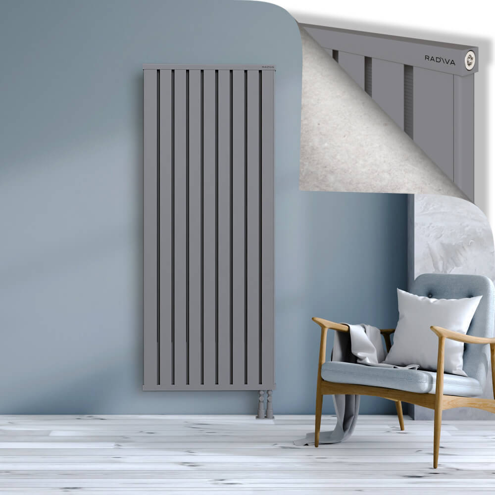 Obi Dekoratif Alüminyum Radyatör 1800x724 Gri - 3