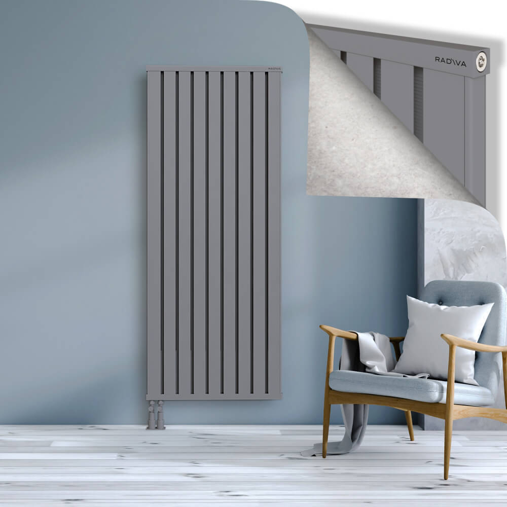 Obi Dekoratif Alüminyum Radyatör 1800x724 Gri - 4
