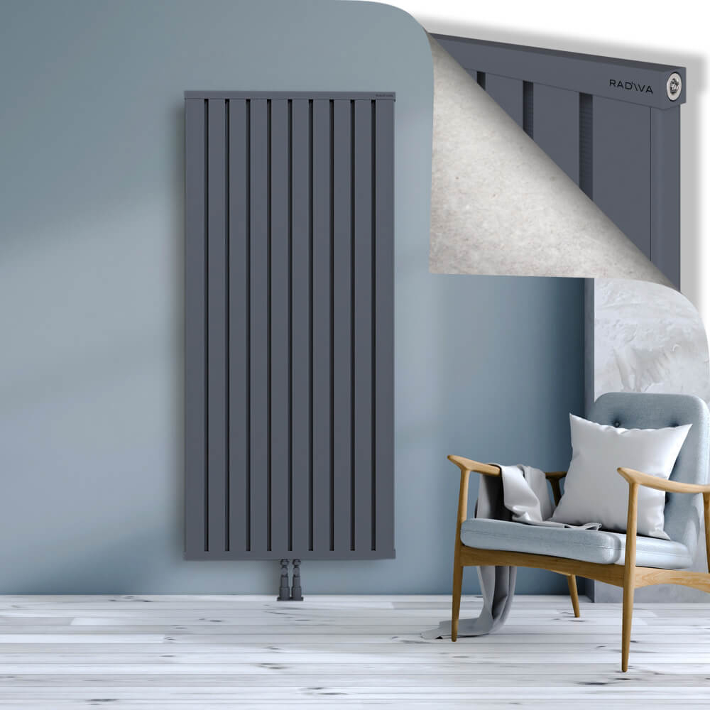 Obi Dekoratif Alüminyum Radyatör 1800x804 Antrasit - 2