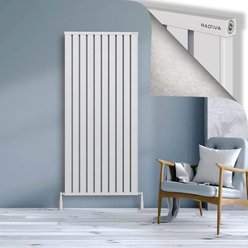 Obi Dekoratif Alüminyum Radyatör 1800x804 Beyaz 