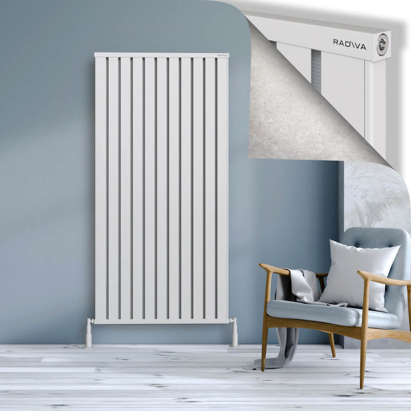 Obi Dekoratif Alüminyum Radyatör 1800x884 Beyaz 