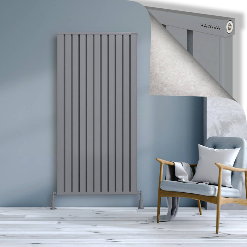Obi Dekoratif Alüminyum Radyatör 1800x884 Gri 