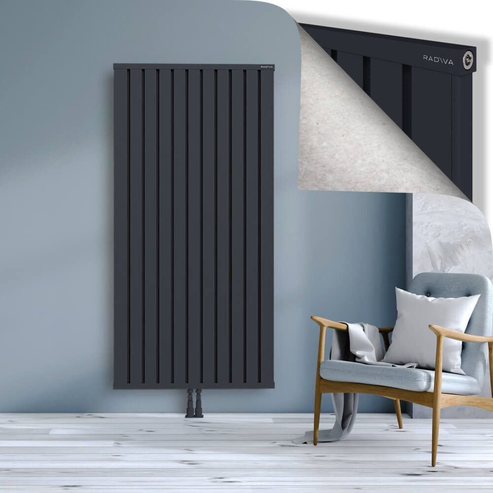 Obi Dekoratif Alüminyum Radyatör 1800x884 Koyu Antrasit - 2