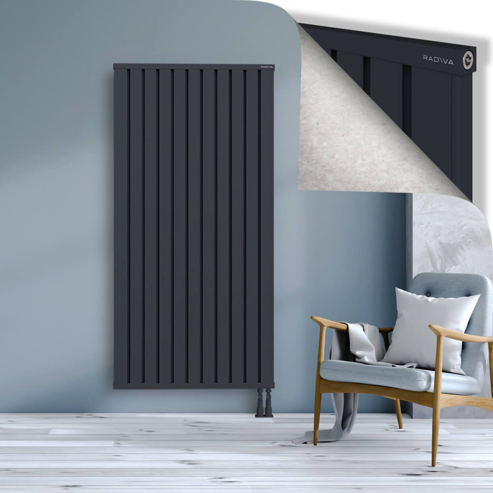 Obi Dekoratif Alüminyum Radyatör 1800x884 Koyu Antrasit - 3