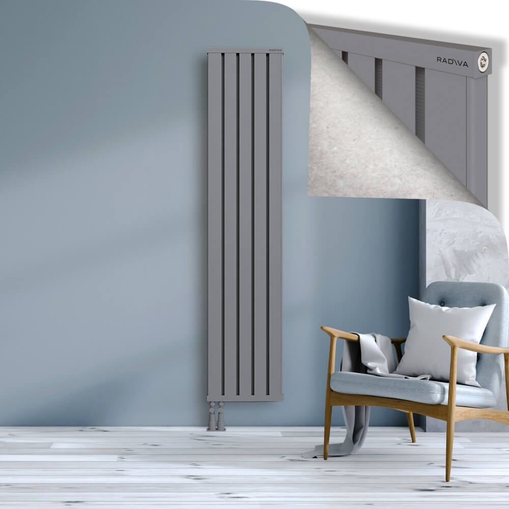 Obi Dekoratif Alüminyum Radyatör 1900x404 Gri - 4