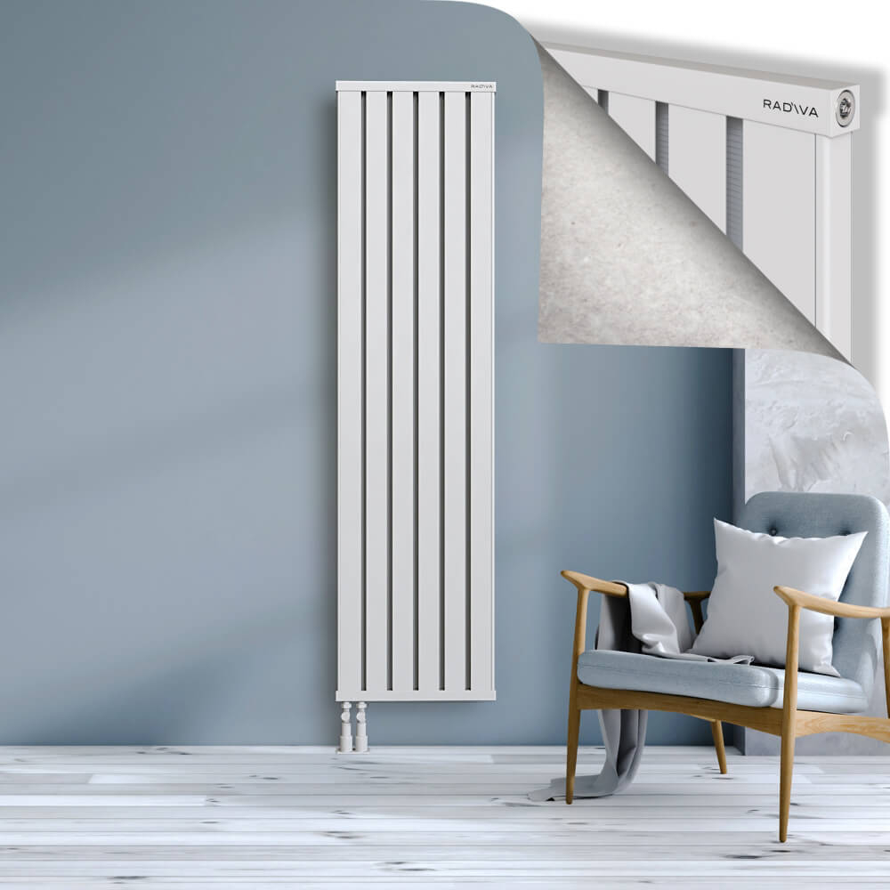 Obi Dekoratif Alüminyum Radyatör 1900x484 Beyaz - 4