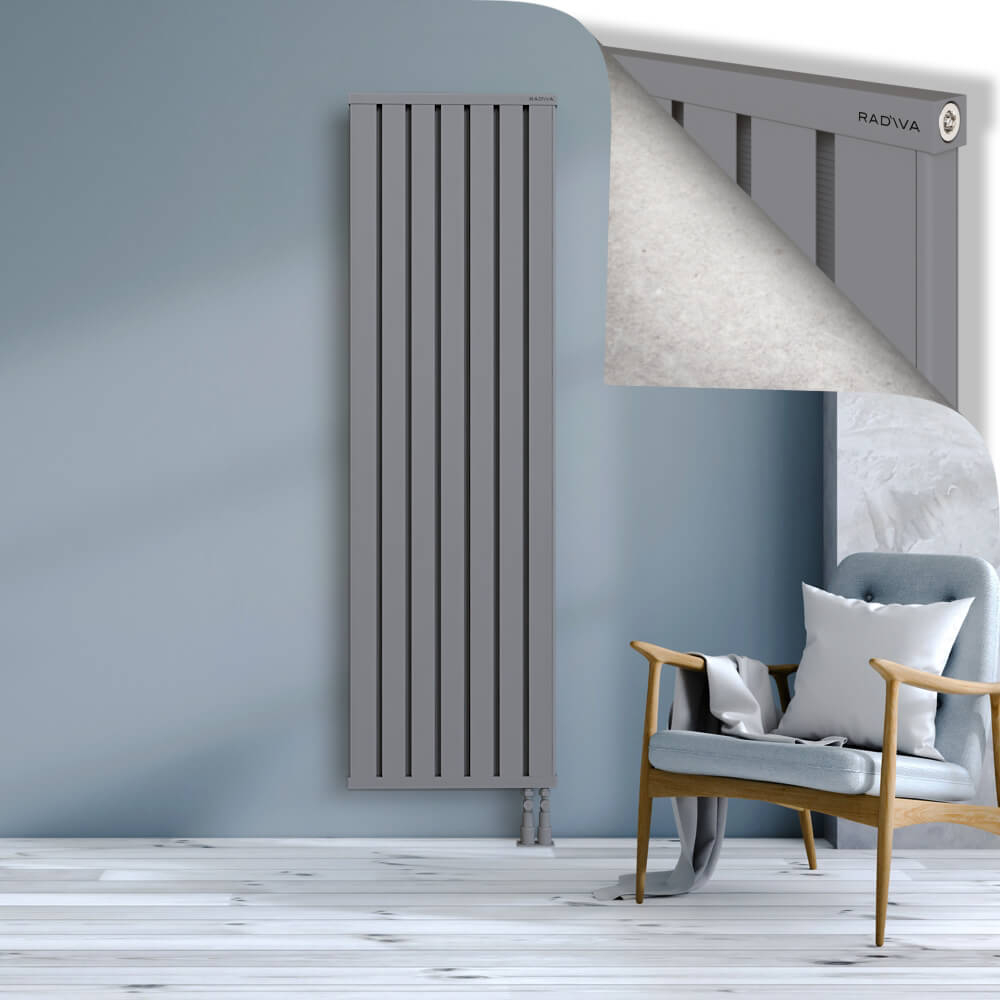 Obi Dekoratif Alüminyum Radyatör 1900x564 Gri - 3