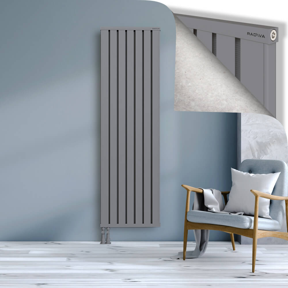 Obi Dekoratif Alüminyum Radyatör 1900x564 Gri - 4