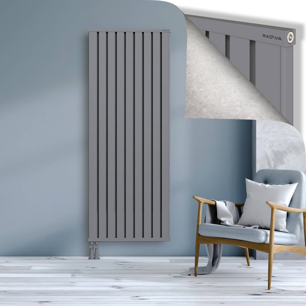 Obi Dekoratif Alüminyum Radyatör 1900x724 Gri - 4