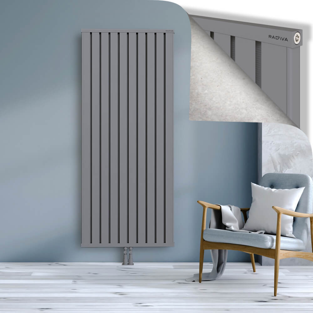 Obi Dekoratif Alüminyum Radyatör 1900x804 Gri - 2