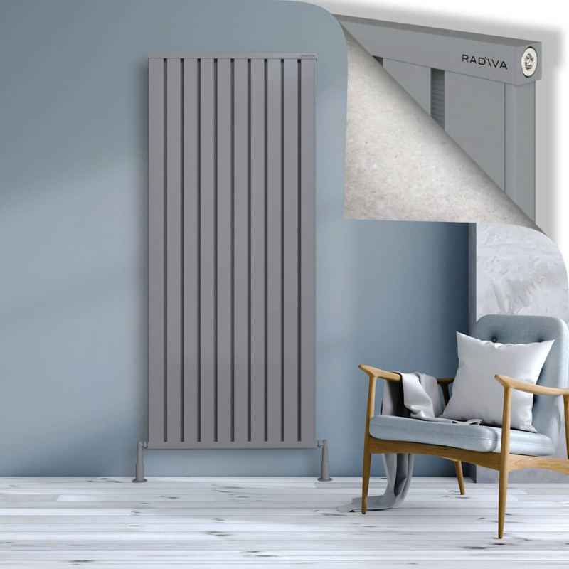 Obi Dekoratif Alüminyum Radyatör 1900x804 Gri