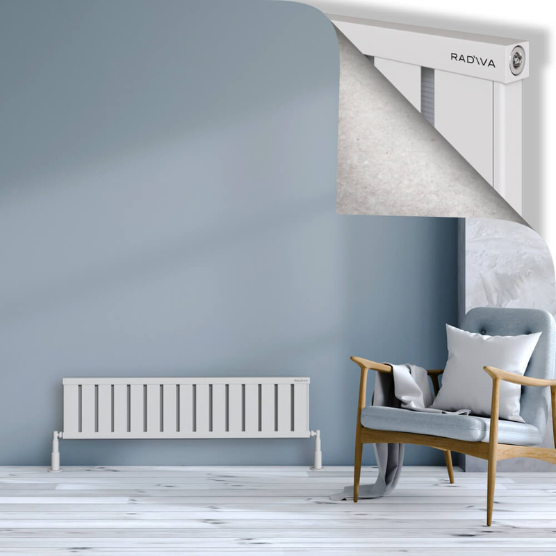 Obi Dekoratif Alüminyum Radyatör 300x1204 Beyaz