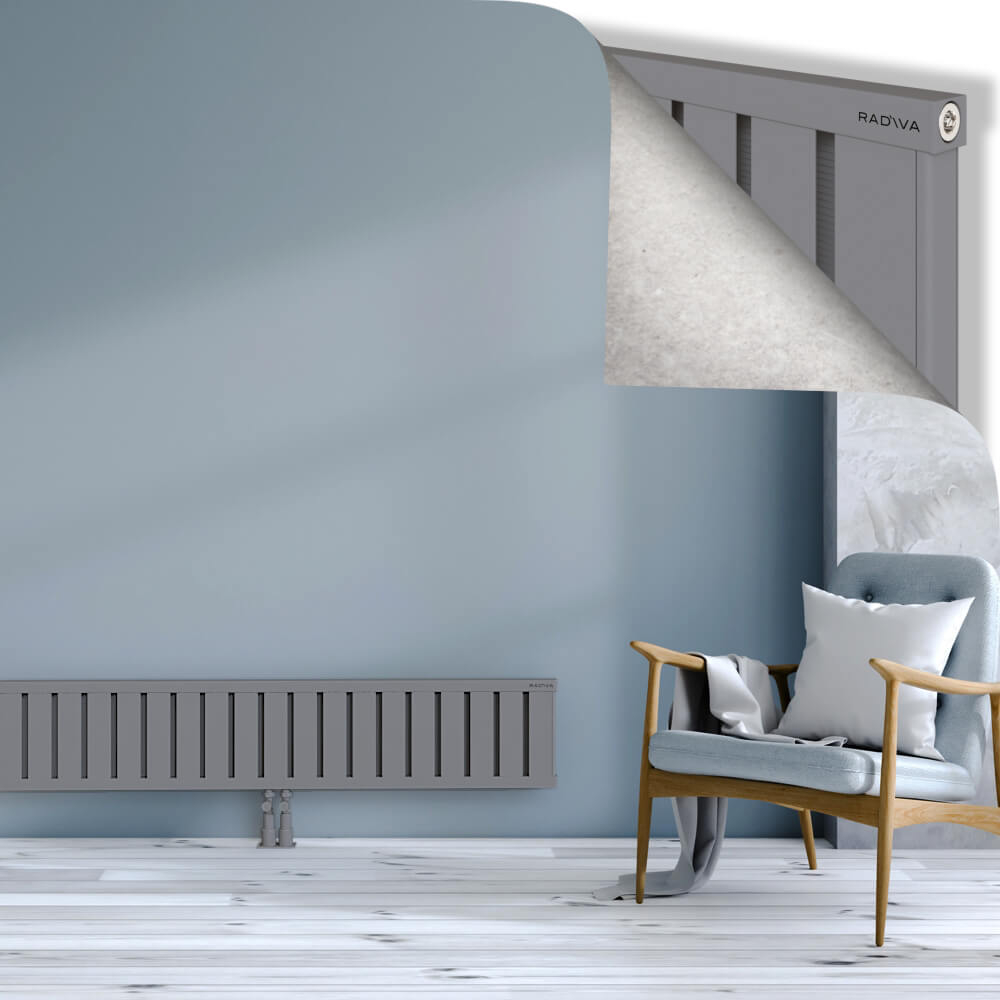 Obi Dekoratif Alüminyum Radyatör 300x1604 Gri - 2