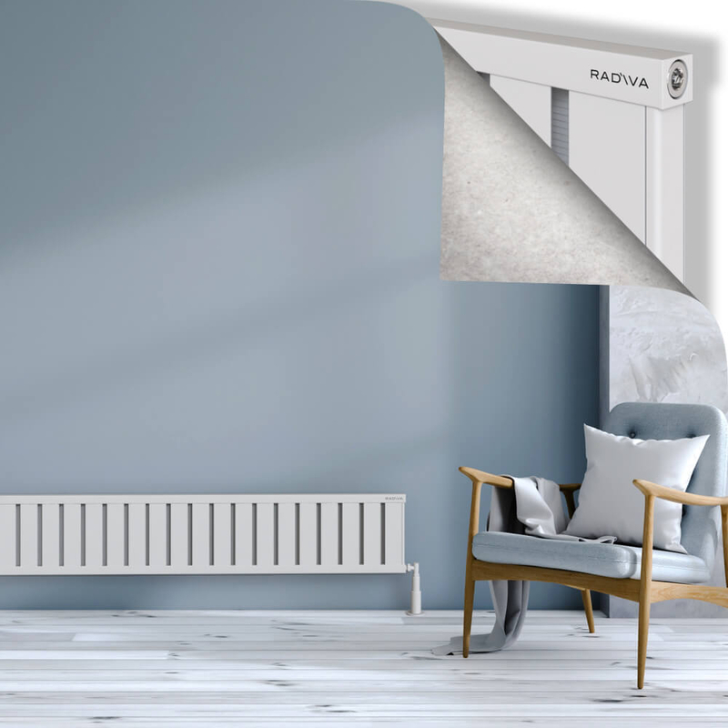Obi Dekoratif Alüminyum Radyatör 300x1764 Beyaz 