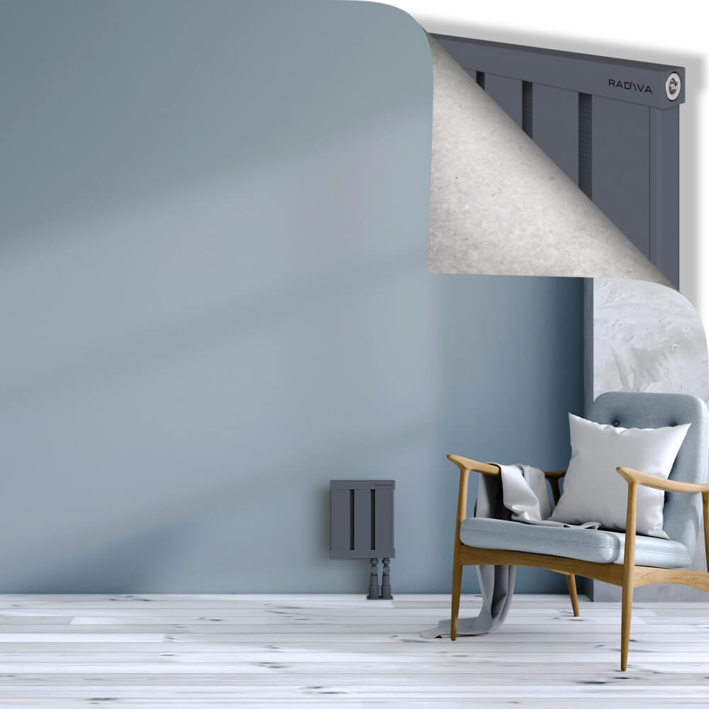 Obi Dekoratif Alüminyum Radyatör 300x244 Antrasit - 3