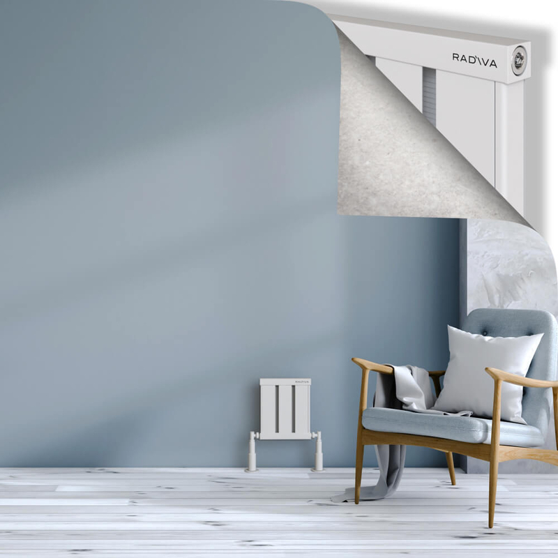 Obi Dekoratif Alüminyum Radyatör 300x244 Beyaz