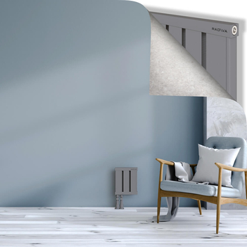 Obi Dekoratif Alüminyum Radyatör 300x244 Gri Alt Sol 50mm