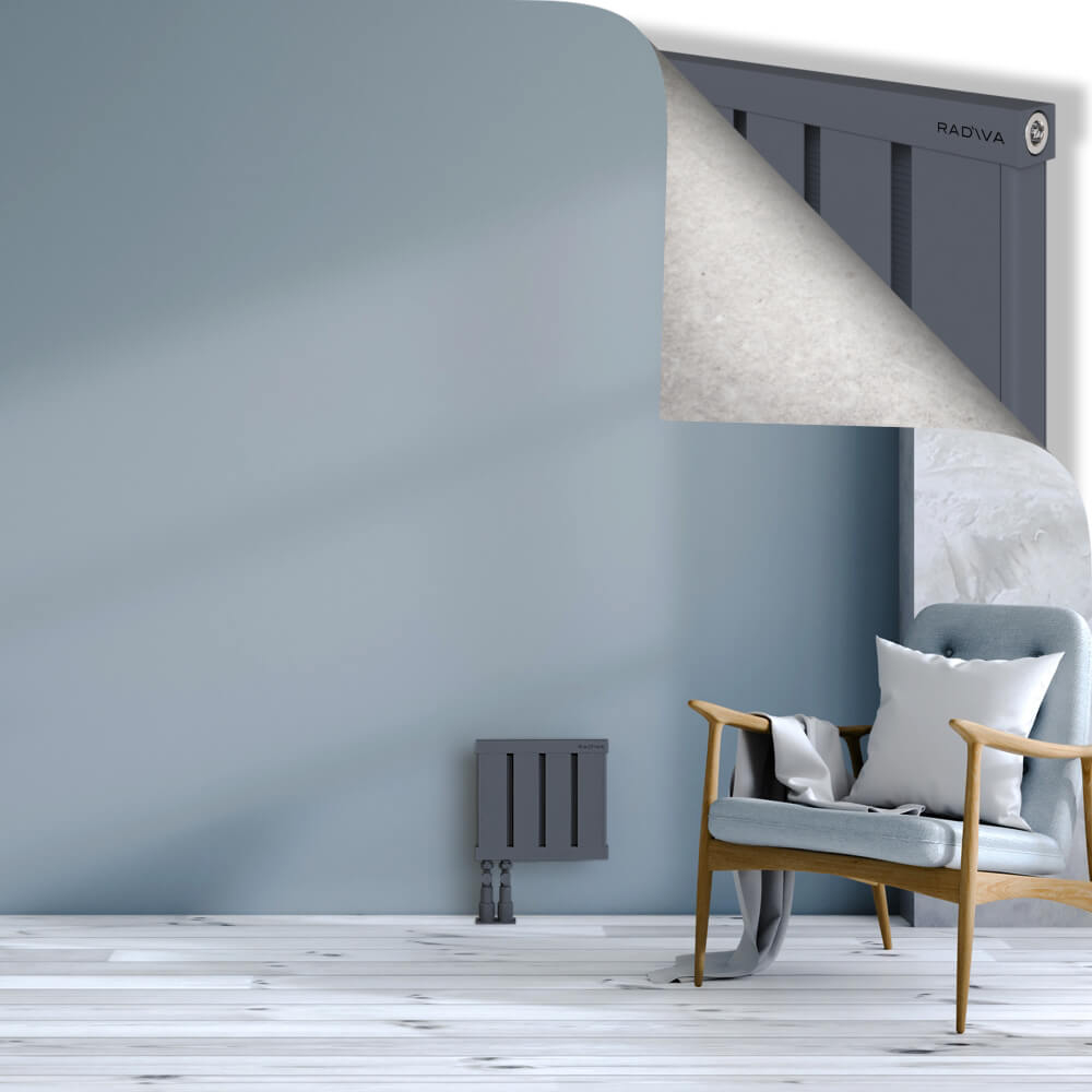 Obi Dekoratif Alüminyum Radyatör 300x324 Antrasit - 4