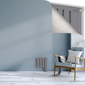 Obi Dekoratif Alüminyum Radyatör 300x324 Gri Alt Sağ 50mm
