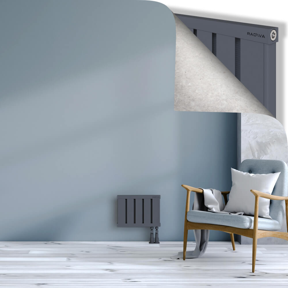 Obi Dekoratif Alüminyum Radyatör 300x404 Antrasit - 3