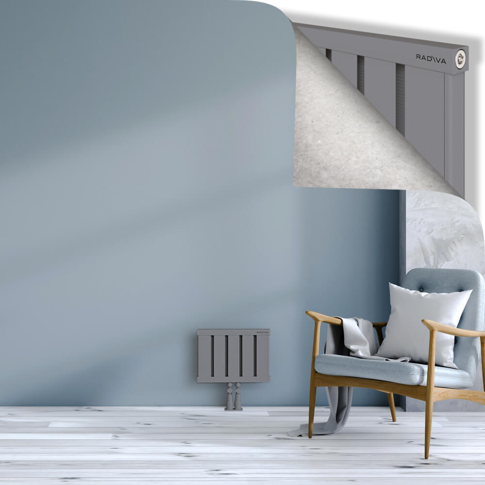Obi Dekoratif Alüminyum Radyatör 300x404 Gri - 2