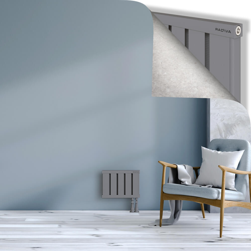 Obi Dekoratif Alüminyum Radyatör 300x404 Gri - 3