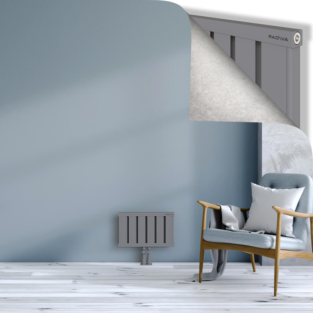 Obi Dekoratif Alüminyum Radyatör 300x484 Gri - 2