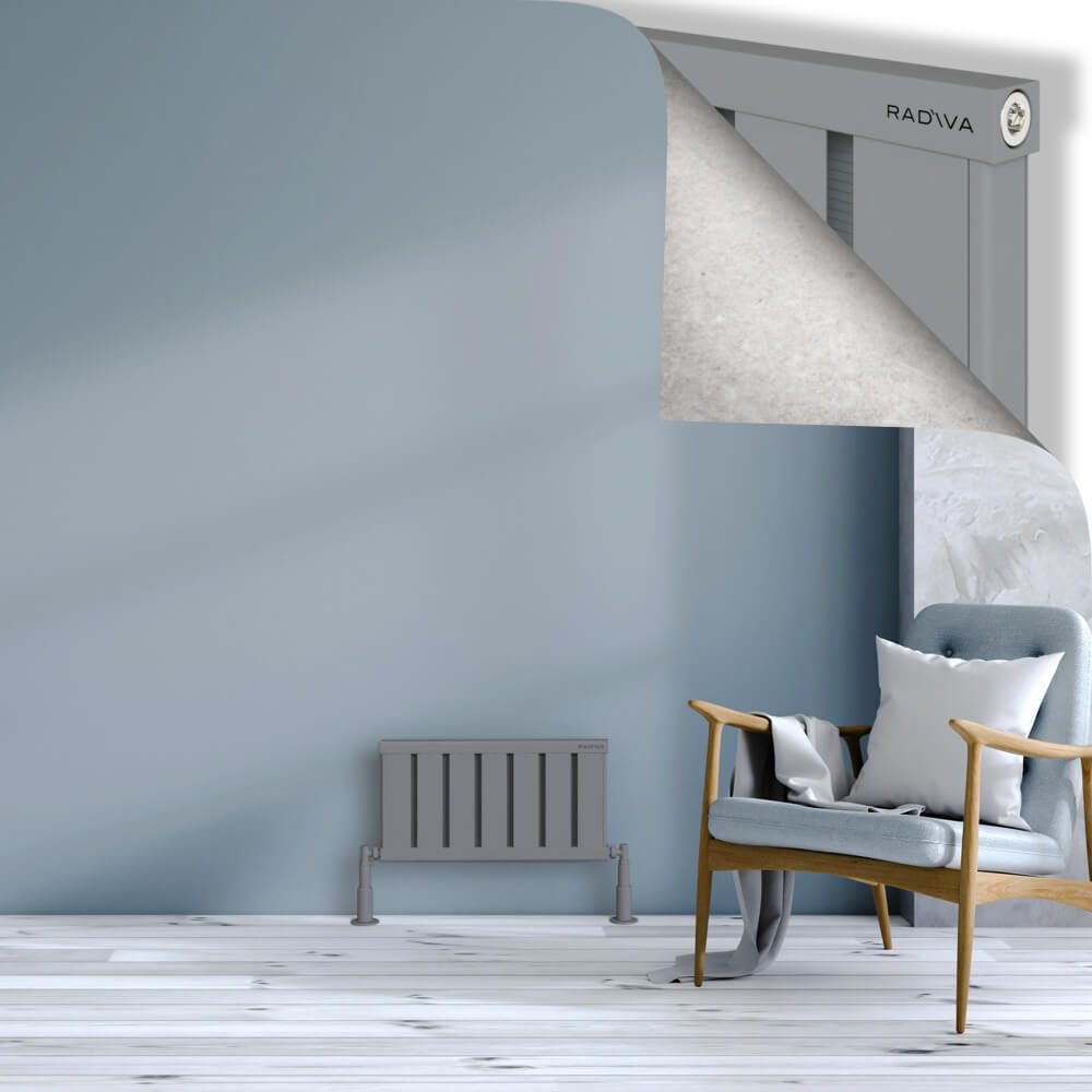 Obi Dekoratif Alüminyum Radyatör 300x564 Gri - 1