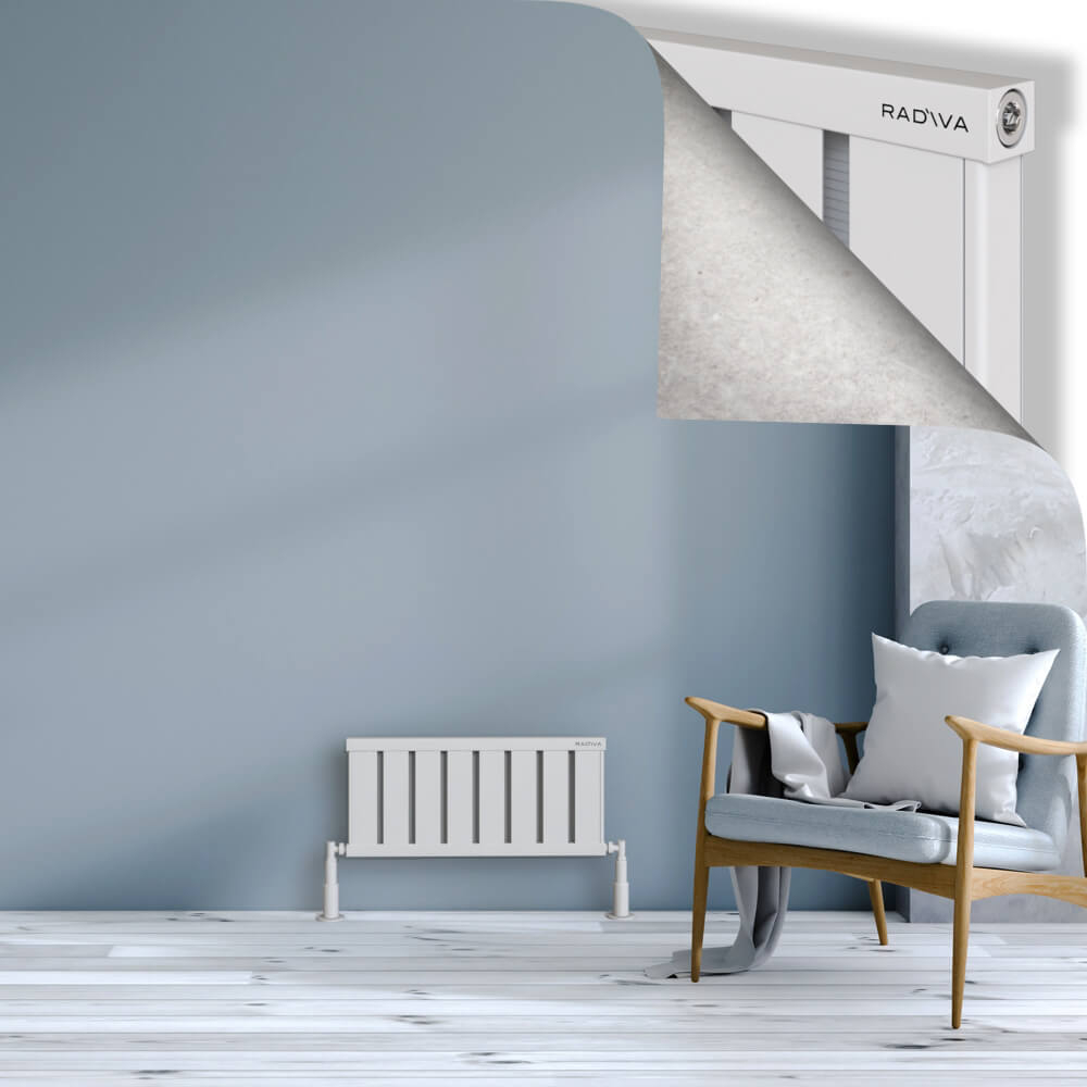 Obi Dekoratif Alüminyum Radyatör 300x644 Beyaz - 1