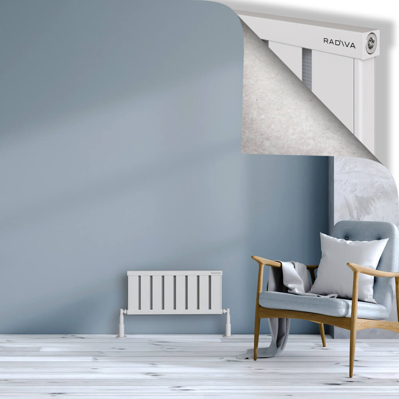 Obi Dekoratif Alüminyum Radyatör 300x644 Beyaz