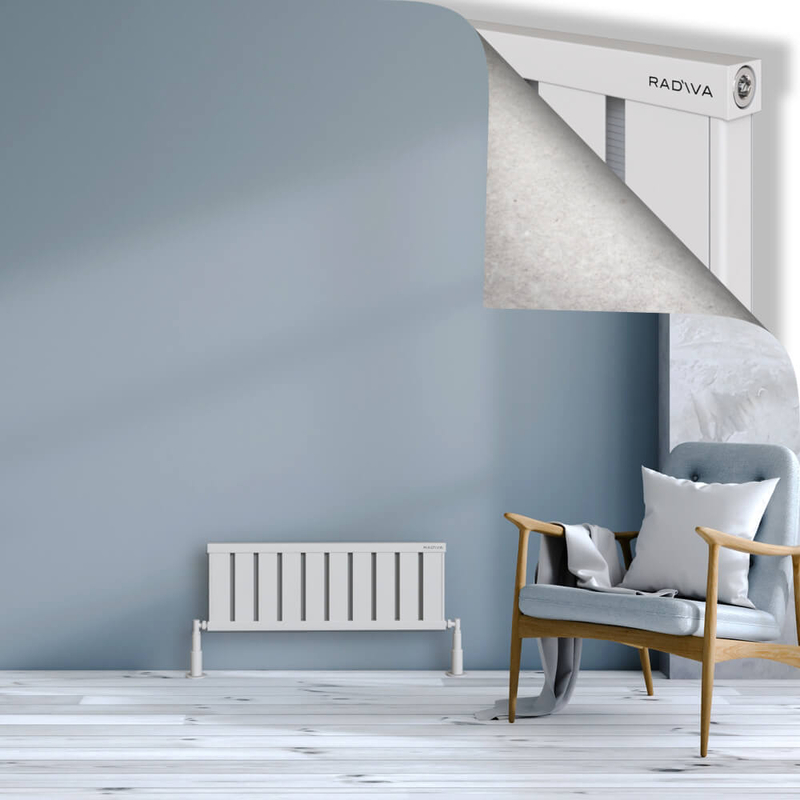 Obi Dekoratif Alüminyum Radyatör 300x804 Beyaz