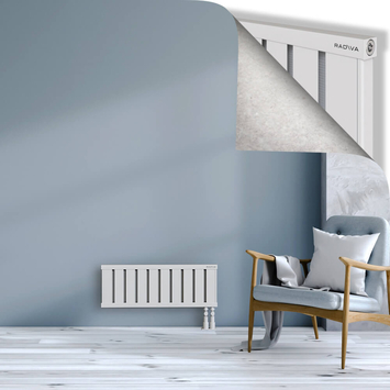 Obi Dekoratif Alüminyum Radyatör 300x804 Beyaz Alt Sağ 50mm
