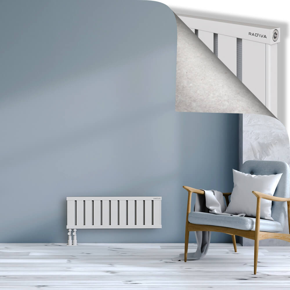 Obi Dekoratif Alüminyum Radyatör 300x884 Beyaz - 4