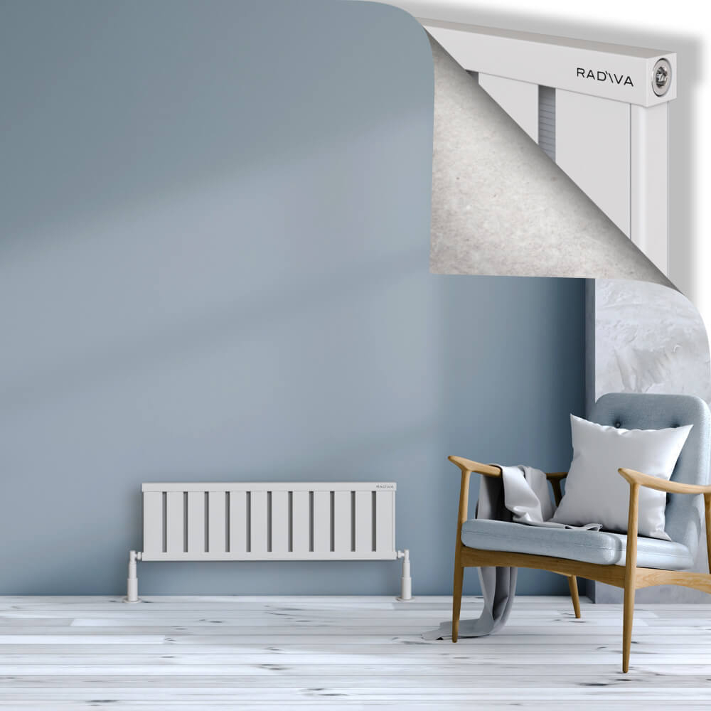 Obi Dekoratif Alüminyum Radyatör 300x964 Beyaz - 1
