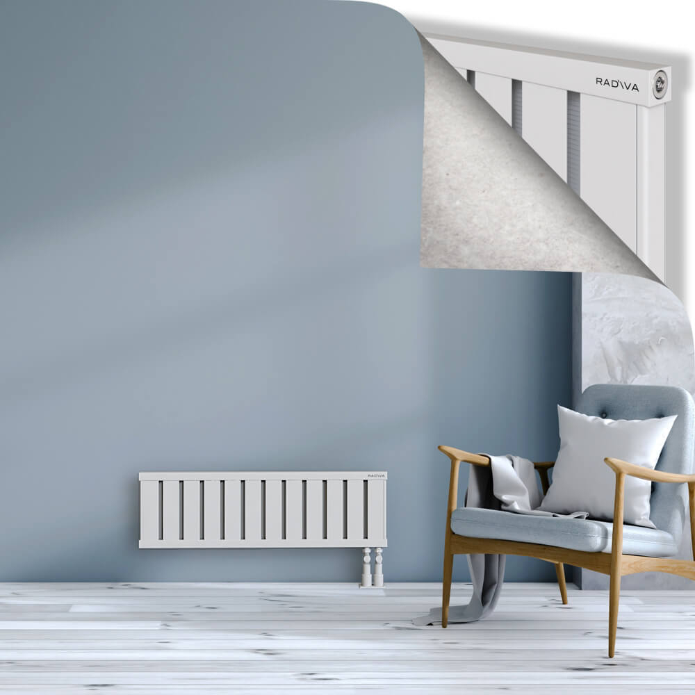 Obi Dekoratif Alüminyum Radyatör 300x964 Beyaz - 3