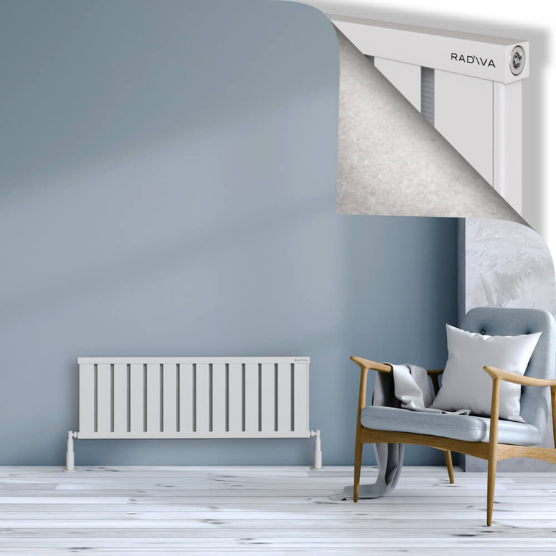 Obi Dekoratif Alüminyum Radyatör 400x1124 Beyaz