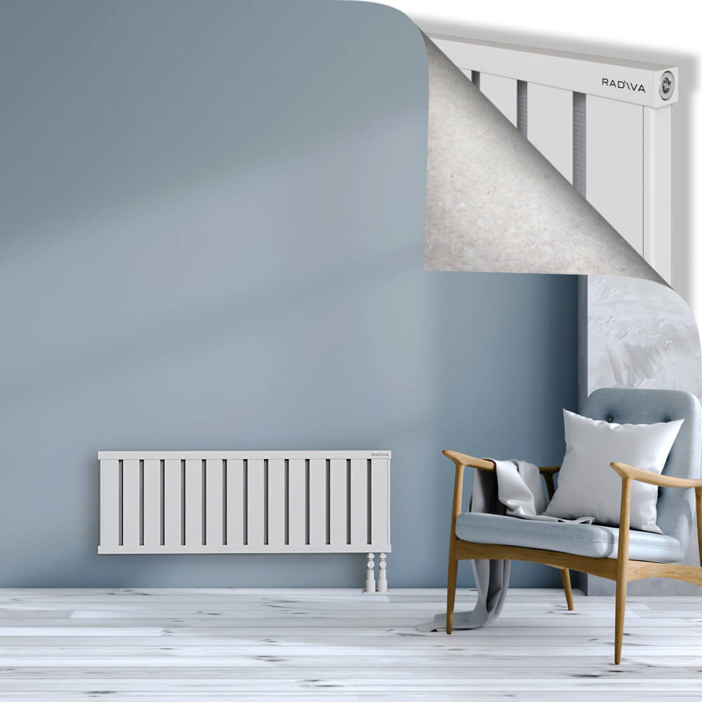 Obi Dekoratif Alüminyum Radyatör 400x1124 Beyaz - 3