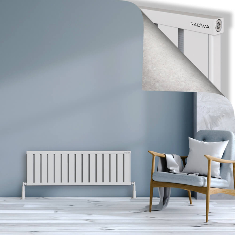 Obi Dekoratif Alüminyum Radyatör 400x1204 Beyaz 