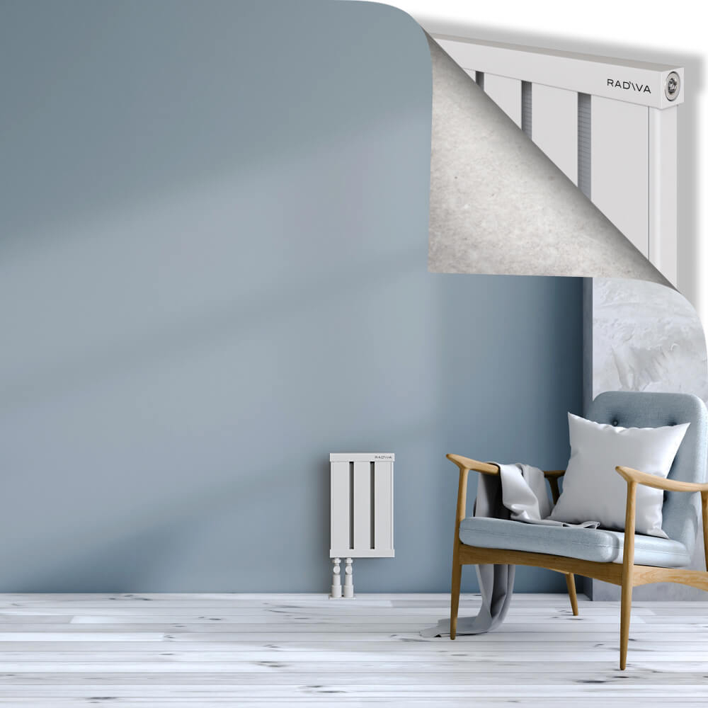 Obi Dekoratif Alüminyum Radyatör 400x244 Beyaz - 4