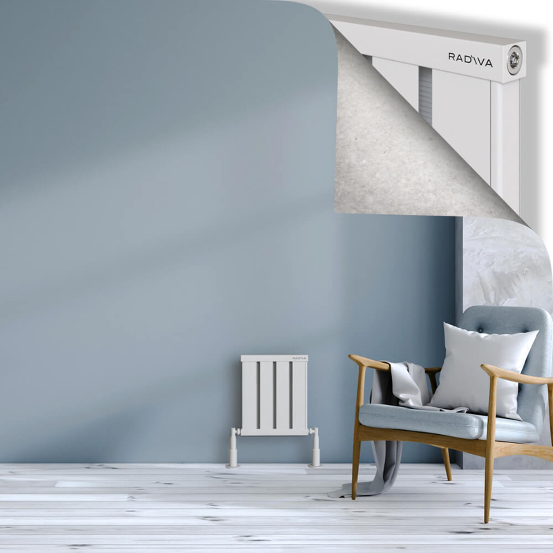 Obi Dekoratif Alüminyum Radyatör 400x324 Beyaz