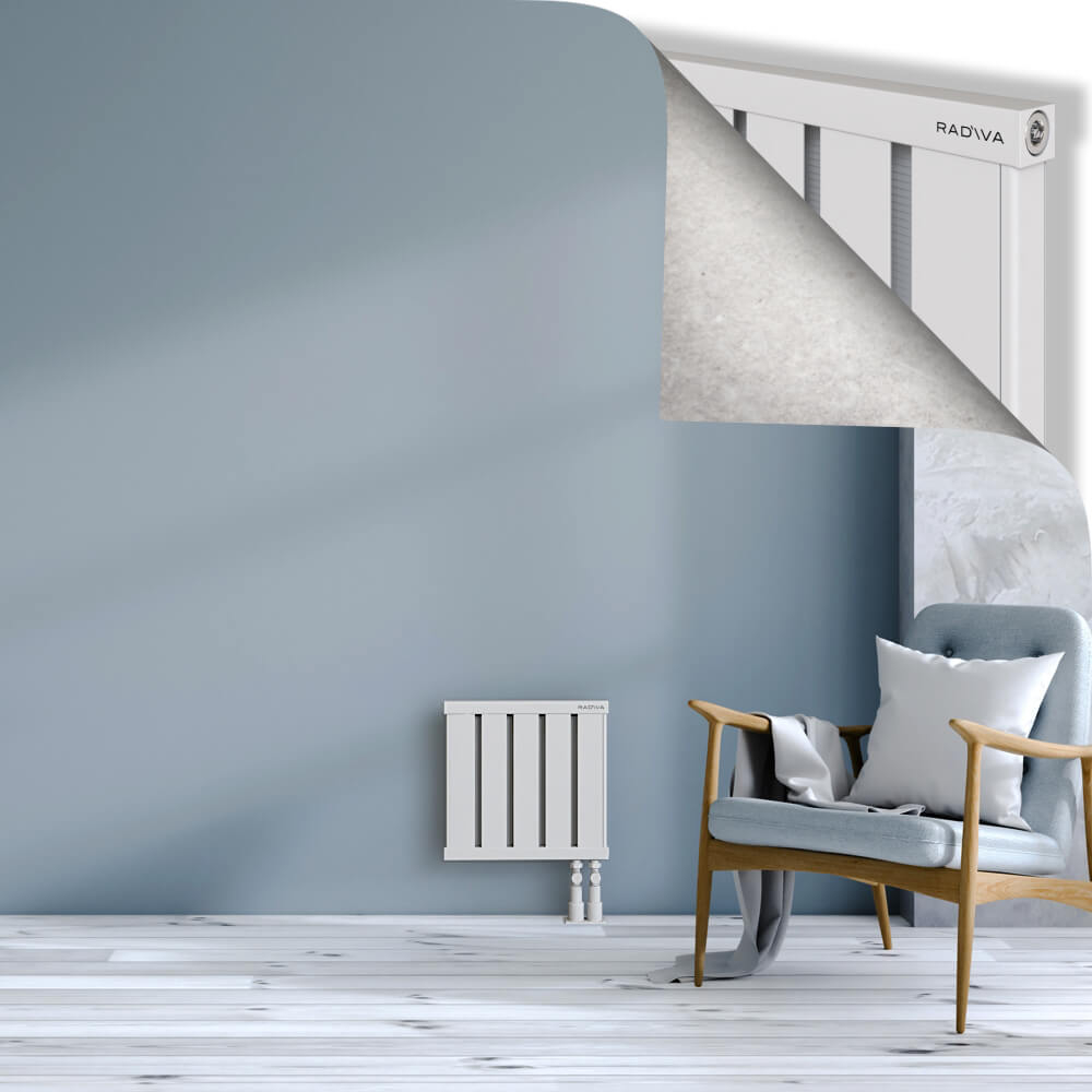 Obi Dekoratif Alüminyum Radyatör 400x404 Beyaz - 3