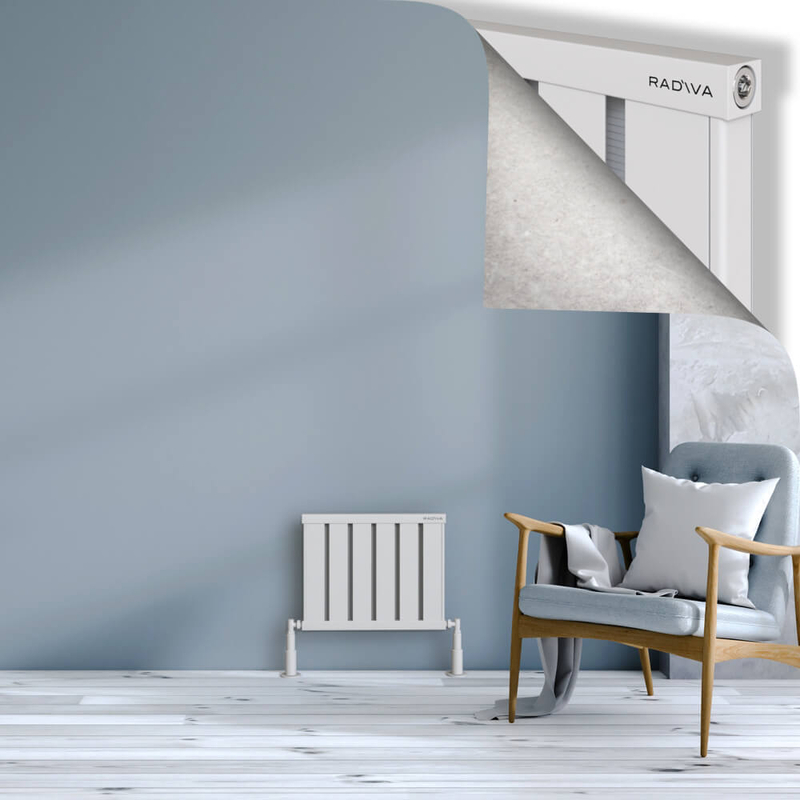 Obi Dekoratif Alüminyum Radyatör 400x484 Beyaz