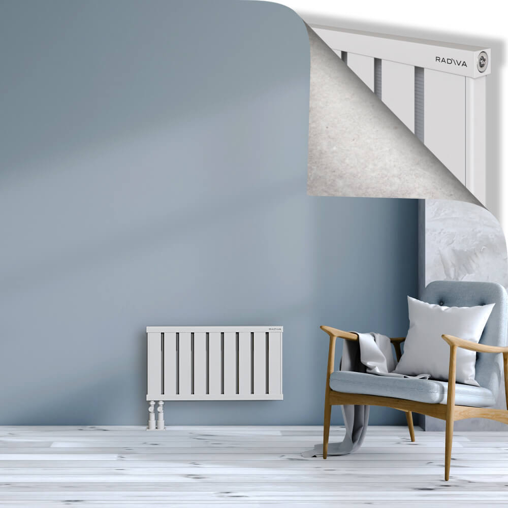 Obi Dekoratif Alüminyum Radyatör 400x724 Beyaz - 4