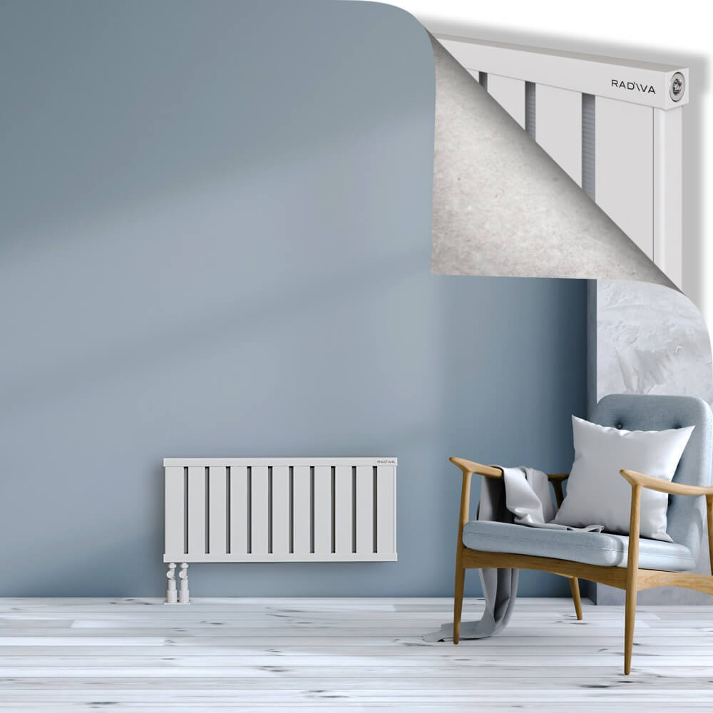 Obi Dekoratif Alüminyum Radyatör 400x884 Beyaz - 4
