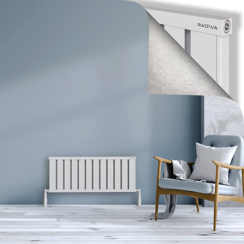 Obi Dekoratif Alüminyum Radyatör 400x964 Beyaz