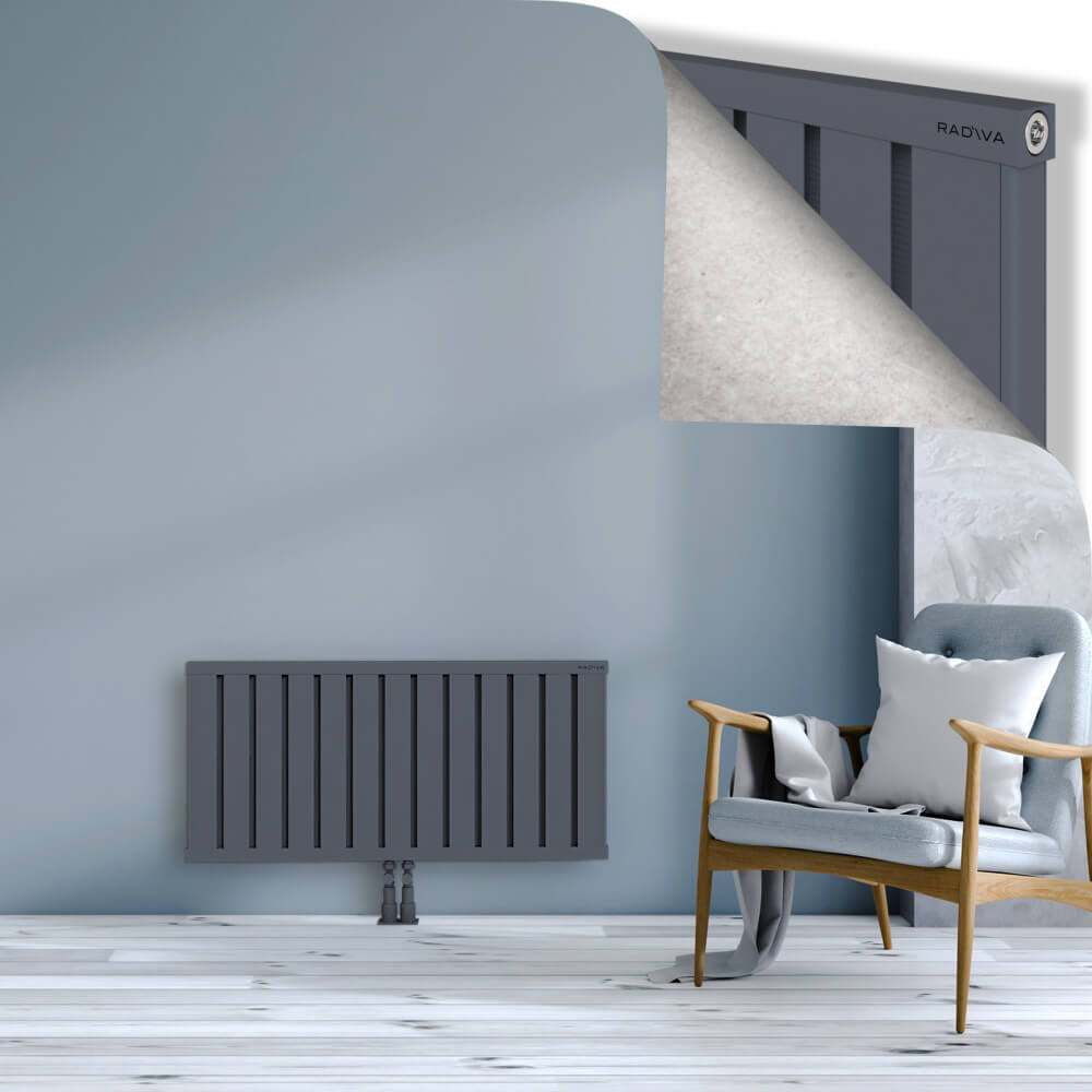 Obi Dekoratif Alüminyum Radyatör 500x1044 Antrasit - 2