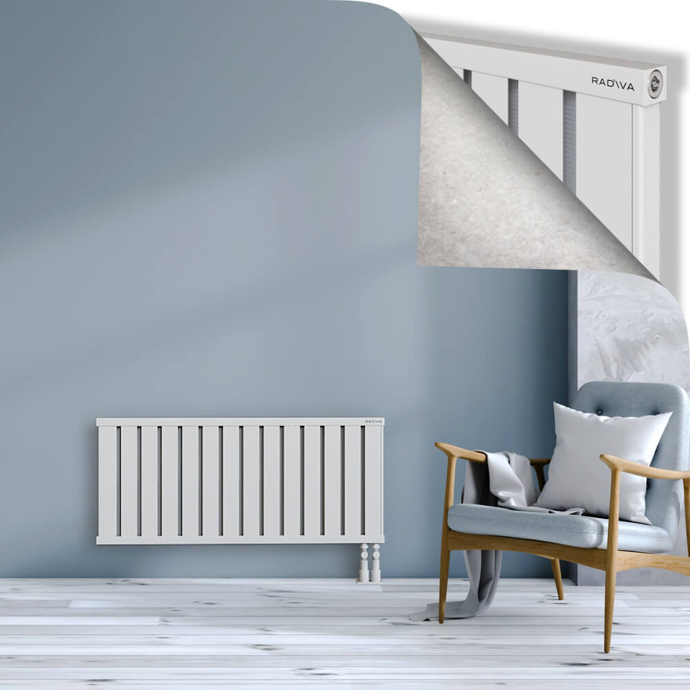 Obi Dekoratif Alüminyum Radyatör 500x1124 Beyaz - 3