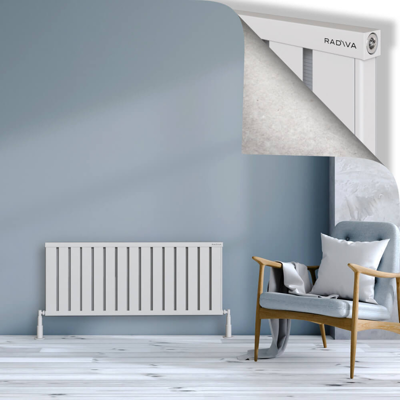 Obi Dekoratif Alüminyum Radyatör 500x1204 Beyaz 